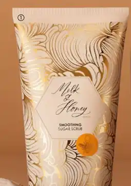 Oriflame MILK & HONEY Gold Smoothing Sugar Scrub tilbud