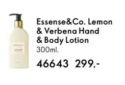 Oriflame ESSENSE&CO. Lemon & Verbena Hand & Body Lotion tilbud