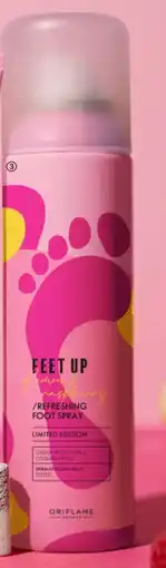 Oriflame FEET UP Lemon & Raspberry /Refreshing Foot Spray tilbud
