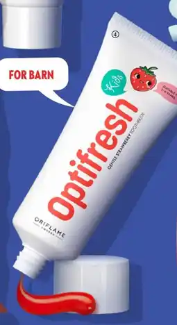 Oriflame OPTIFRESH Kids Gentle Strawberry Toothpaste tilbud