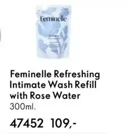 Oriflame FEMINELLE Refreshing Intimate Wash Refill with Rose Water tilbud