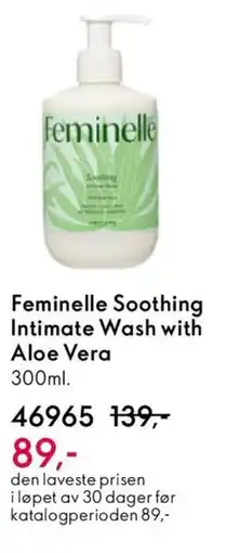 Oriflame FEMINELLE Soothing Intimate Wash with Aloe Vera tilbud
