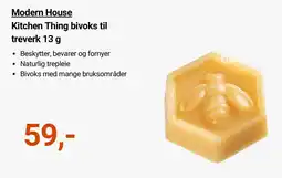 Kitch'n Modern House Kitchen Thing bivoks til treverk tilbud