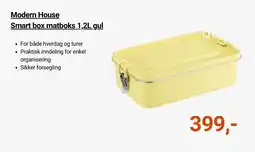 Kitch'n Modern House Smart box matboks gul tilbud