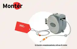 Montér Q-Garden veggslangeboks roll-up tilbud