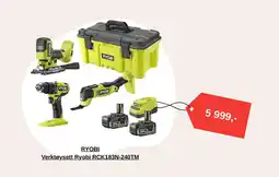 Montér RYOBI Verktøysett Ryobi RCK183N-240TM tilbud