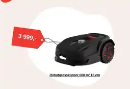 Montér Robotgressklipper 600 m² tilbud