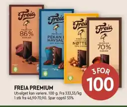Coop Mega Freia premium tilbud