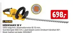 jem & fix HEKKSAKS 18 V tilbud