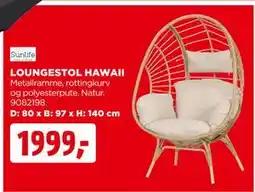 jem & fix LOUNGESTOL HAWAII tilbud