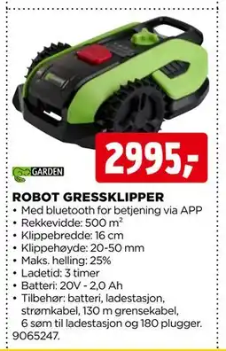 jem & fix ROBOT GRESSKLIPPER tilbud