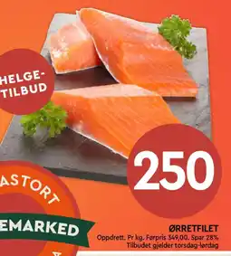 Coop Mega Ørretfilet tilbud