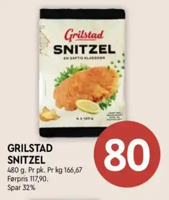 Coop Mega Grilstad Snitzel tilbud