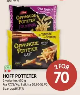 Coop Mega Hoff potteter tilbud
