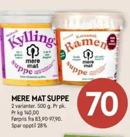 Coop Mega Mere mat suppe tilbud