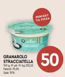 Coop Mega Granarolo stracciatella tilbud