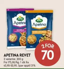 Coop Mega Apetina revet tilbud