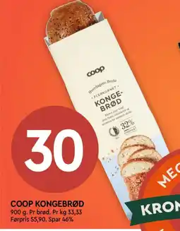 Coop Mega Coop kongebrød tilbud