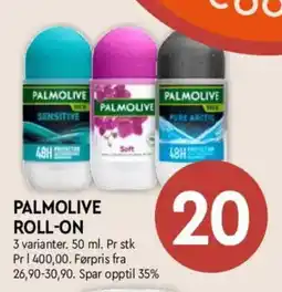 Coop Mega Palmolive roll-on tilbud