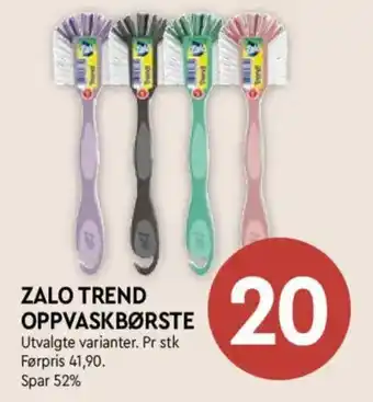 Coop Mega Zalo Trend oppvaskbørste tilbud