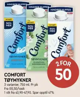 Coop Mega Comfort tøymykner tilbud