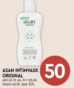 Coop Mega Asan Intimvask original tilbud