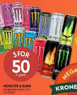Coop Mega Monster & Burn tilbud