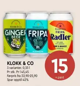 Coop Mega Klokk & Co tilbud