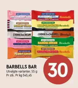 Coop Mega Barbells bar tilbud