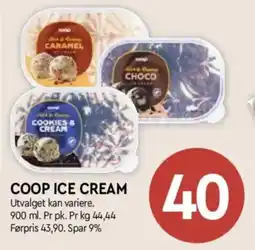 Coop Mega Coop Ice cream tilbud