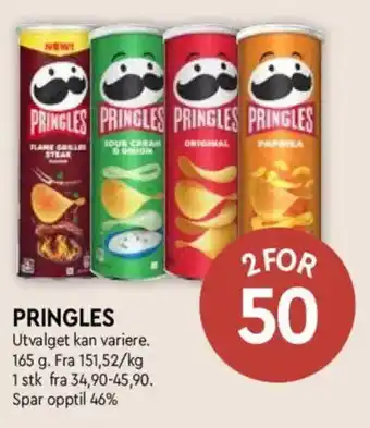 Coop Mega Pringles tilbud