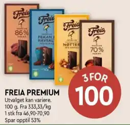 Coop Mega Freia premium tilbud