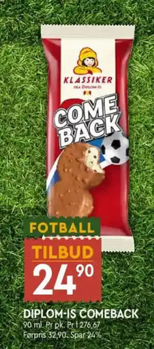 Coop Mega Diplom-Is comeback tilbud