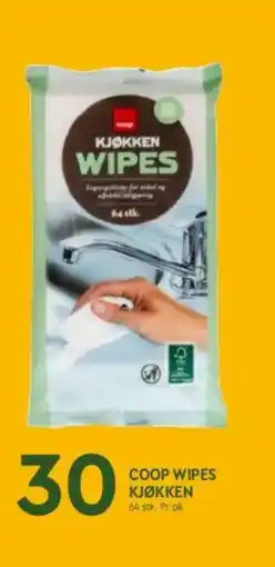 Coop Mega Coop Wipes kjøkken tilbud