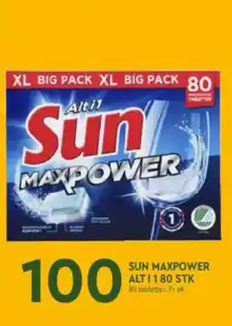 Coop Mega Sun Maxpower alt 1180 stk tilbud