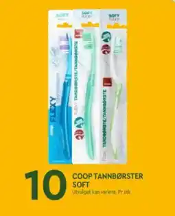 Coop Mega Coop Tannbørster soft tilbud