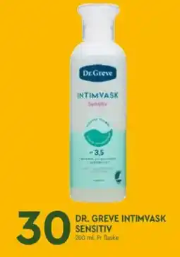 Coop Mega Dr. Greve intimvask sensitiv tilbud