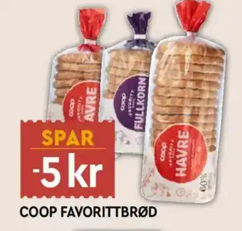 Coop Mega Coop favorittbrød tilbud