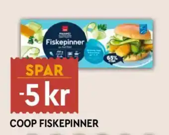 Coop Mega Coop fiskepinner tilbud