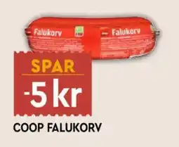 Coop Mega Coop falukorv tilbud