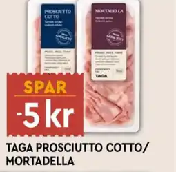 Coop Mega Taga prosciutto cotto/ mortadella tilbud