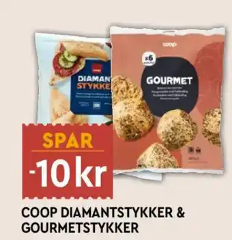 Coop Mega Coop diamantstykker & gourmetstykker tilbud
