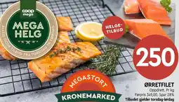Coop Mega Ørretfilet tilbud