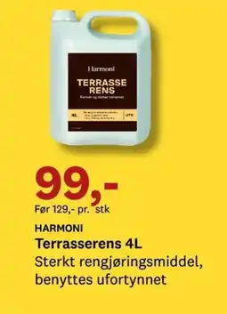 Bygger'n HARMONI Terrasserens tilbud
