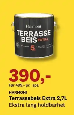 Bygger'n HARMONI Terrassebeis Extra tilbud