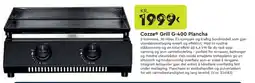 Mekk CozzeⓇ Grill G-400 Plancha tilbud