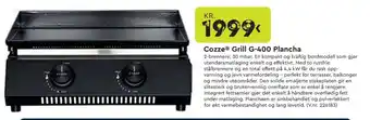 CozzeⓇ Grill G-400 Plancha
