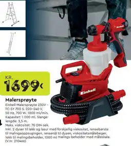 Mekk Einhell Malersprøyte tilbud
