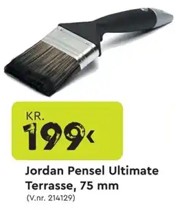 Mekk Jordan Pensel Ultimate Terrasse tilbud