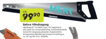 Mekk Bahco Håndsagsag tilbud